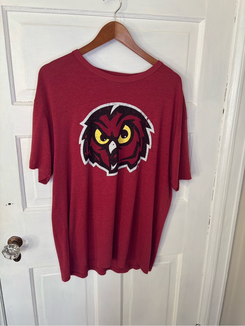 League Classic Fit Temple Owl Tee
